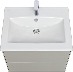 Акватон Тумба под раковину Сохо 60 галька серая/слэйт – фотография-2